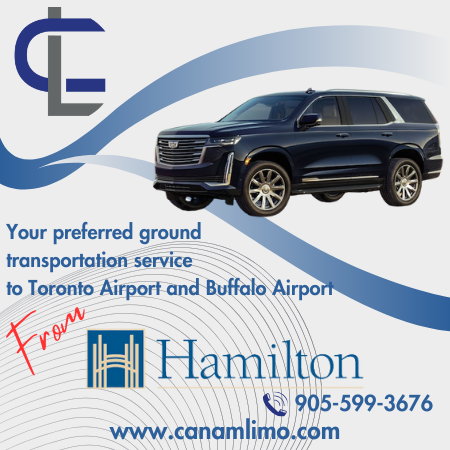 Hamilton Limo service by Canam Limo