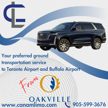 Oakville Limo service by Canam Limo