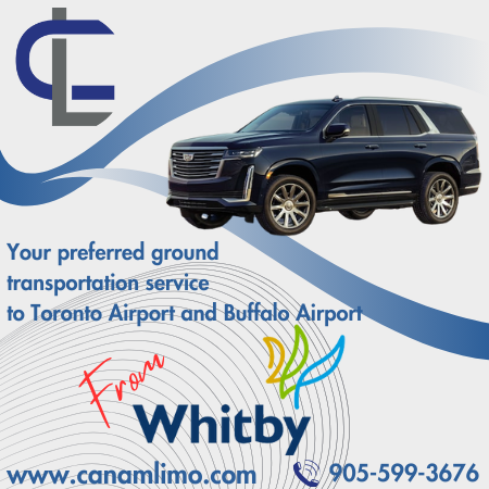 Whitby Limo service by Canam Limo