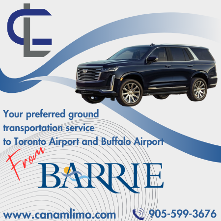 Barrie Limo Service to Toronto Airport 