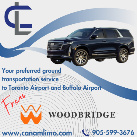Woodbridge Limo service by Canam Limo