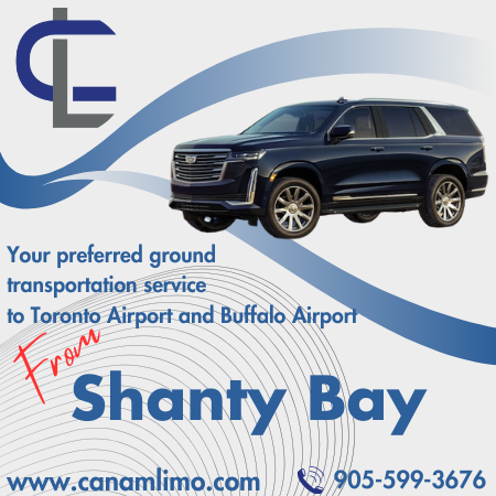 Shanty Bay Limo service by Canam Limo