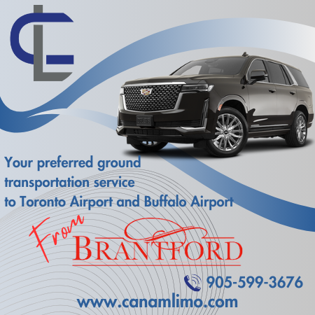 Brantford Limo service by Canam Limo