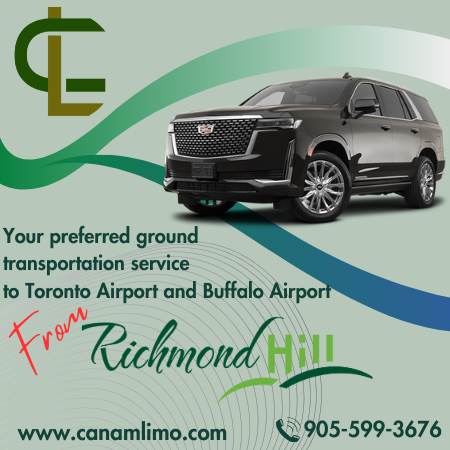 Richmond Hill Limo service by Canam Limo