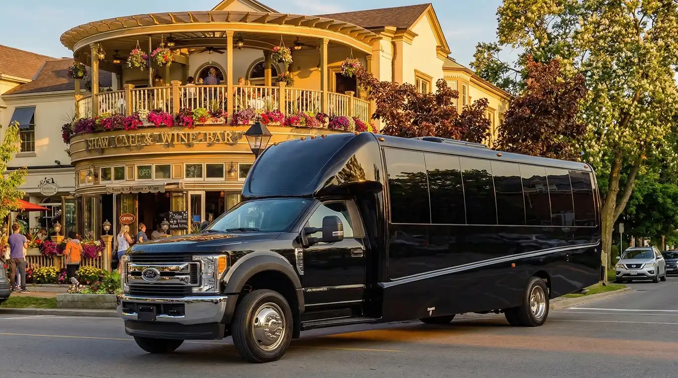25 Passenger Party Bus for Wine Tours