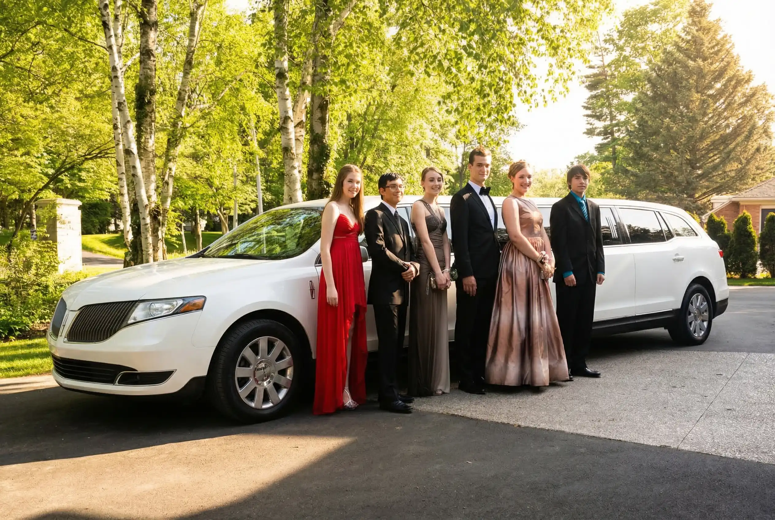 Prom Limo rental Burlington