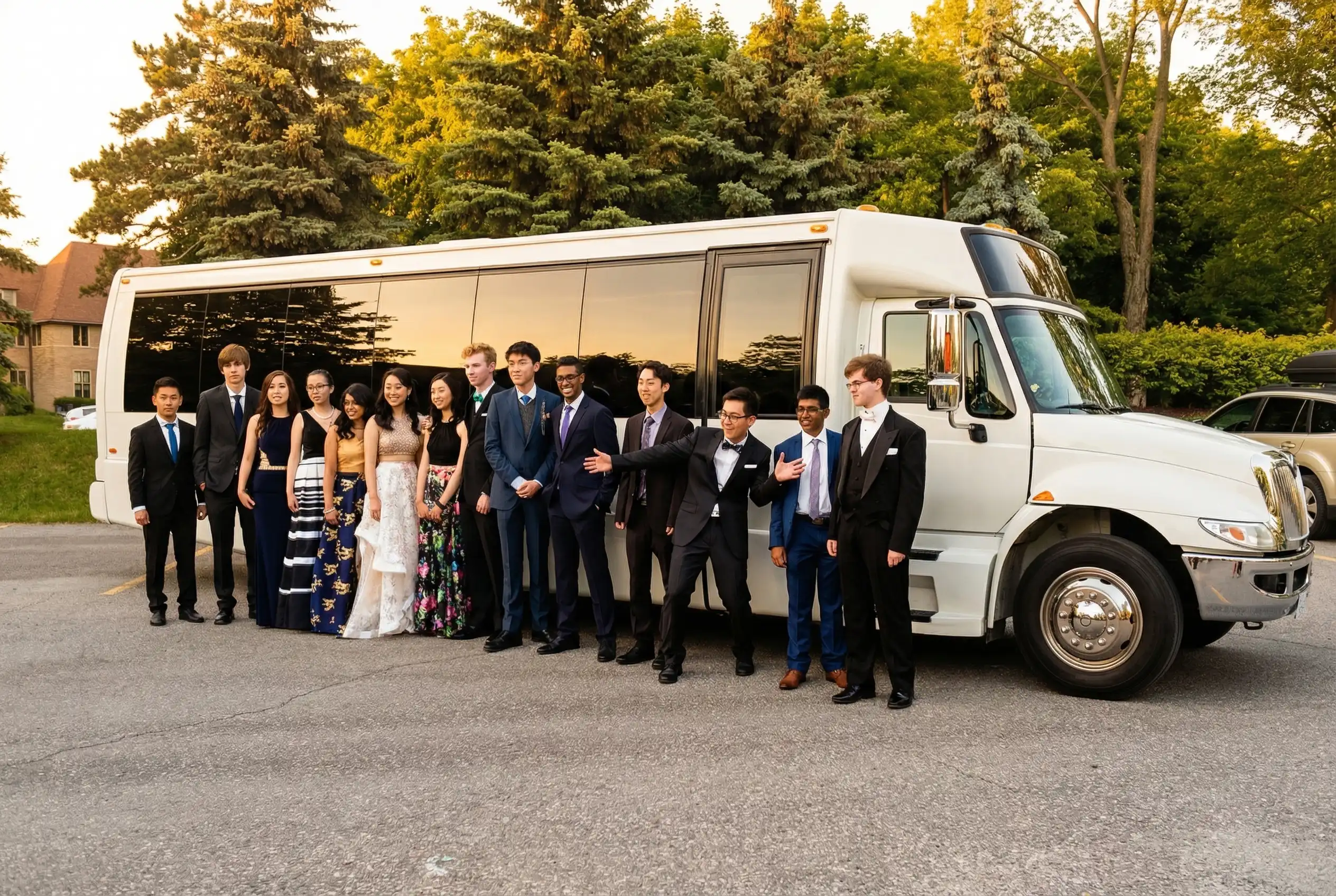 Prom Party Bus Rental Brampton