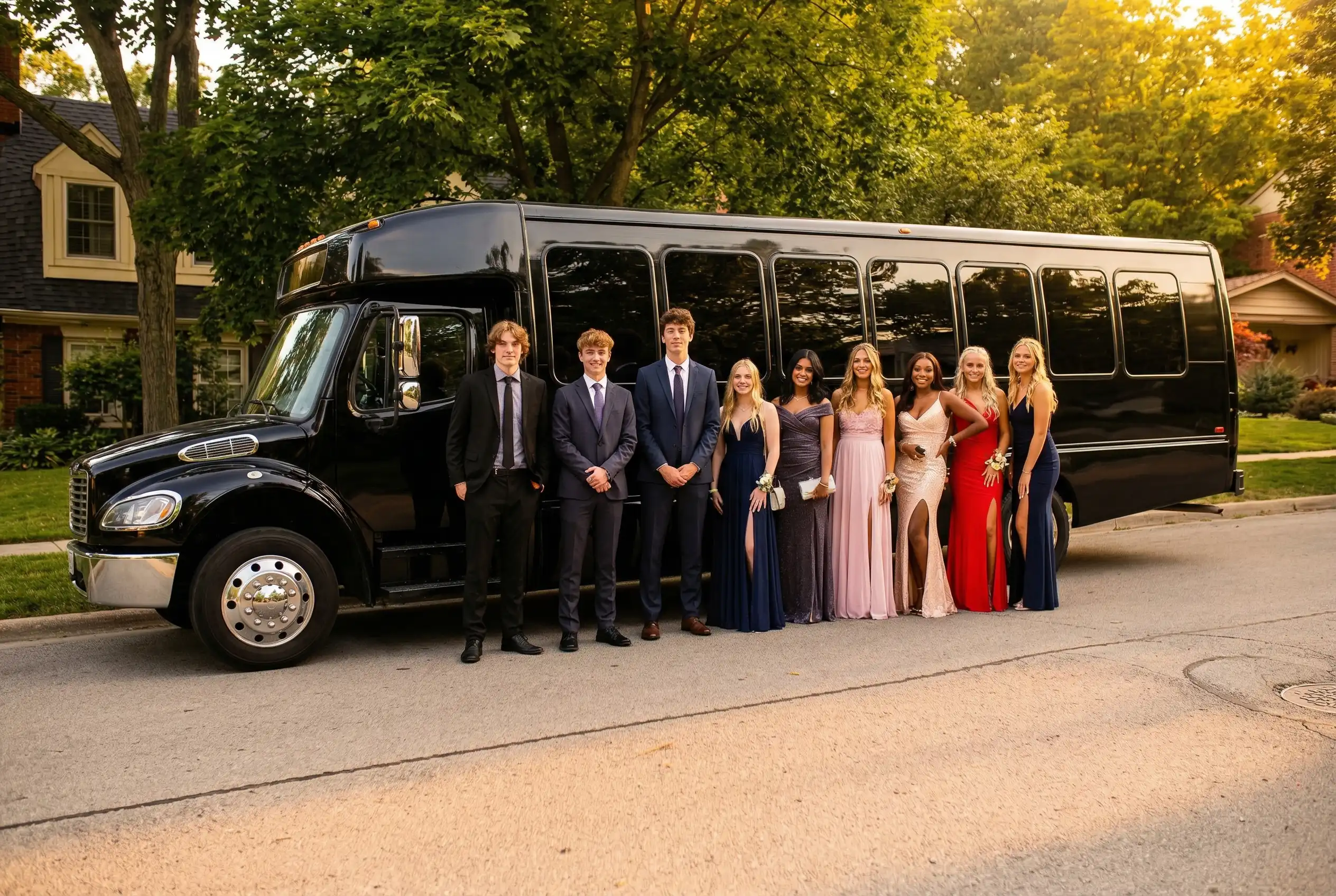 Prom Party Bus Burlington