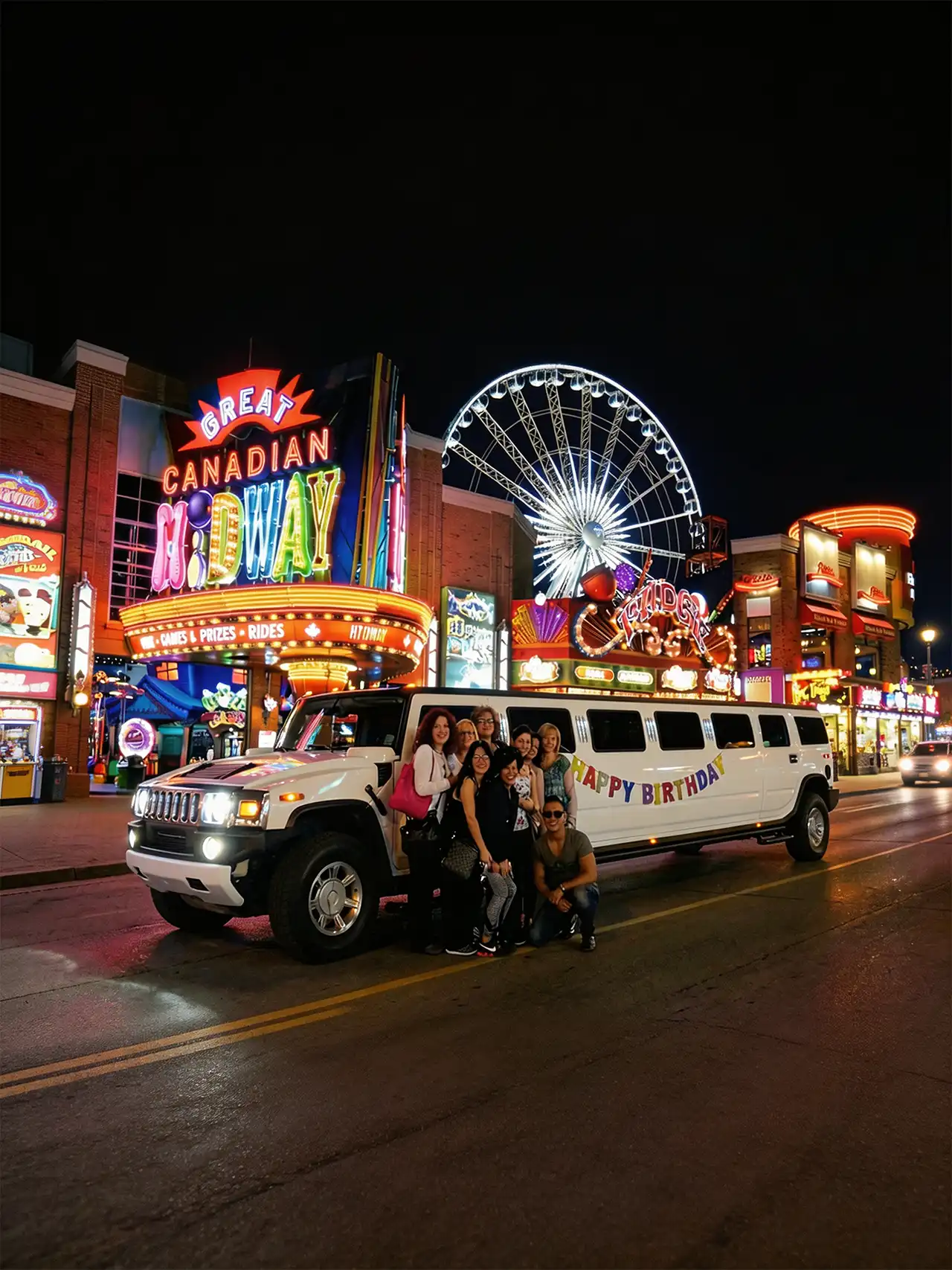 Birthday Party limo Service