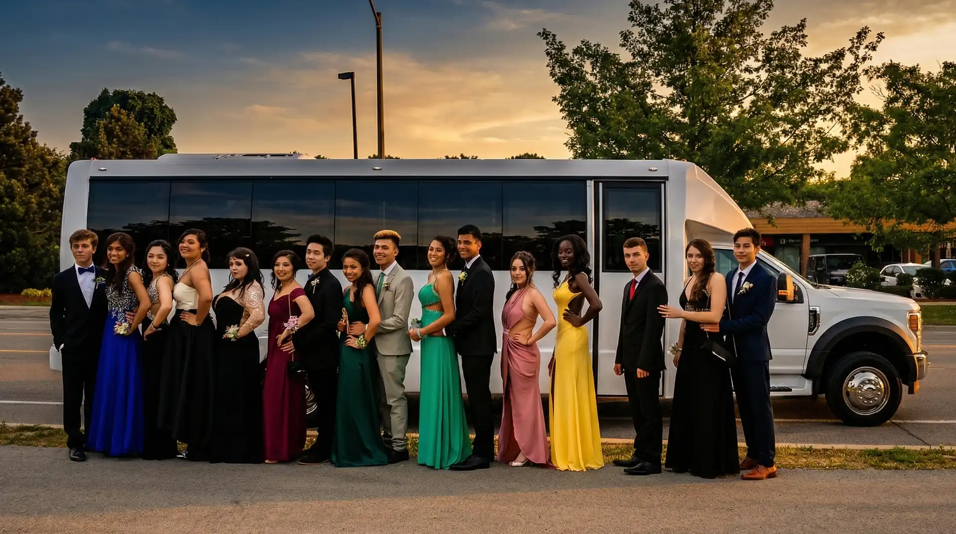 Prom Party Bus